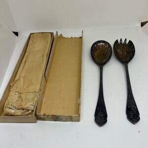 William Adams EPMS serving spoons Sheffield England